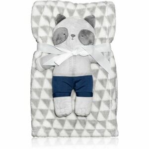 Babymatex Panda Grey ajándékszett gyermekeknek születéstől kezdődően kép