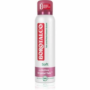 Borotalco Soft Talc & Pink Flower spray dezodor alkoholmentes 150 ml kép