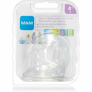 MAM Baby Bottles Extra Soft Cup Spout tartalék itató 4m+ 2 db kép