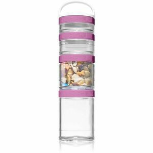 Blender Bottle GoStak® Starter 4 Pak élelmiszer-tartósító tárolók szín Purple 1 db kép