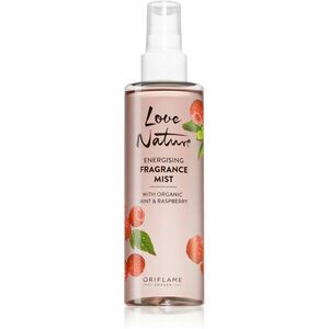 Oriflame Love Nature Organic Mint & Raspberry frissítő test spray málna illatú 200 ml kép