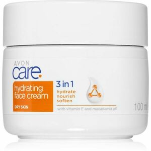 Avon Care 3 in 1 hidratáló arckrém száraz bőrre 100 ml kép