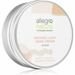 Allegro Natura Organic könnyű hidratáló krém kézre 60 ml kép