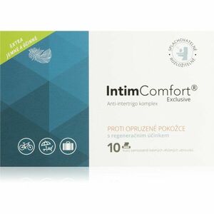 Intim Comfort Anti-intertrigo complex extra finom nedves törlőkendő tisztításra a bőr irritációja ellen 10 db kép