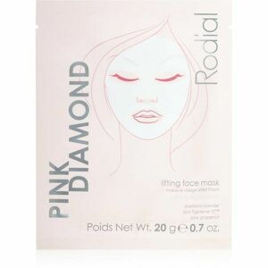 Rodial Pink Diamond Lifting Face Mask lifting hatású maszk az arcra 4x1 db kép