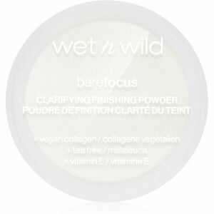 Wet n Wild Bare Focus Clarifying Finishing Powder mattító púder árnyalat Translucent 6 g kép