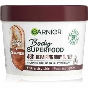 Garnier Body SuperFood tápláló vaj a testre kakaóval 380 ml kép