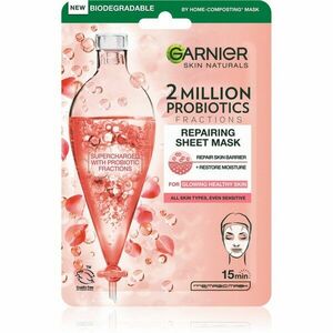 Garnier Skin Naturals egyszer használatos fátyolmaszk arcra probiotikumokkal 22 g kép
