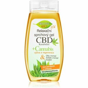 Bione Cosmetics Cannabis CBD relaxáló tusfürdő gél CBD-vel 260 ml kép