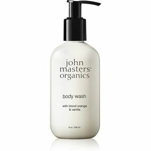 John Masters Organics Blood Orange & Vanilla Body Wash tápláló tusoló gél 236 ml kép