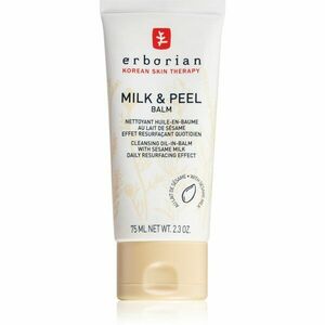 Erborian Milk & Peel lemosó és tisztító balzsam az élénk és kisimított arcbőrért 75 ml kép