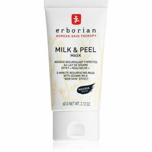 Erborian Milk & Peel hámlasztó maszk az élénk és kisimított arcbőrért 60 g kép