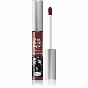 theBalm Meet Matt(e) Hughes Long Lasting Liquid Lipstick hosszantartó folyékony rúzs árnyalat Fierce 7.4 ml kép