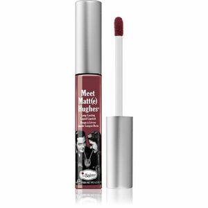 theBalm Meet Matt(e) Hughes Long Lasting Liquid Lipstick hosszantartó folyékony rúzs árnyalat Confident 7.4 ml kép