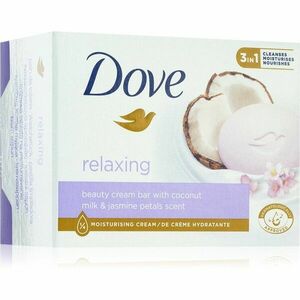 Dove Relaxing tisztító kemény szappan Coconut milk & Jasmine petals 90 g kép