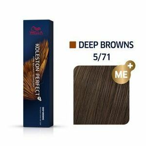 Wella Professionals Koleston Perfect Me+ Deep Browns professzionális permanens hajszín 5/71 60 ml kép