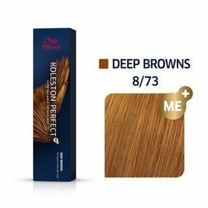 Wella Professionals Koleston Perfect Me+ Deep Browns professzionális permanens hajszín 8/73 60 ml kép