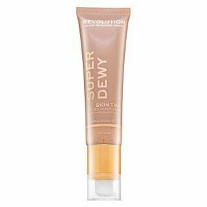 Makeup Revolution Super Dewy Skin Tint Moisturizer - Medium tonizáló és hidratáló emulziók 55 ml kép