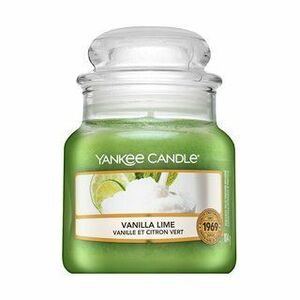 Yankee Candle Vanilla Lime illatos gyertya 104 g kép