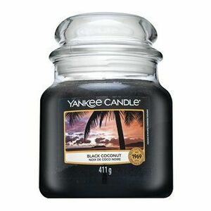 Yankee Candle Black Coconut illatos gyertya 411 g kép