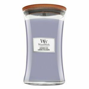 Woodwick Lavender Spa illatos gyertya 610 g kép