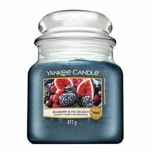 Yankee Candle Mulberry & Fig Delight illatos gyertya 411 g kép