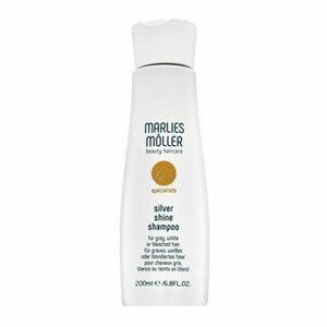 Marlies Möller Specialists Silver Shine Shampoo tápláló sampon platinaszőke és ősz hajra 200 ml kép