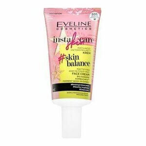 Eveline Insta Skin Care Skin Balance Mattifying And Detoxifying Face Cream méregtelenítő krém problémás arcbőrre 50 ml kép