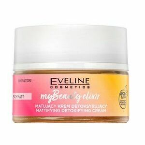 Eveline My Beauty Elixir Mattifying and Detoxifying Face Cream Peach Matt méregtelenítő krém zsíros bőrre 50 ml kép