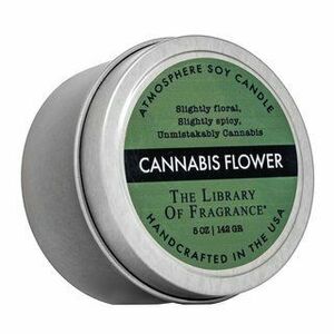 The Library Of Fragrance Cannabis Flower illatos gyertya 142 g kép