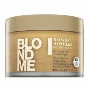 Schwarzkopf Professional BlondMe Blonde Wonders Golden Mask tápláló maszk színfelfrissítő meleg szőke hajárnyalatra 450 ml kép