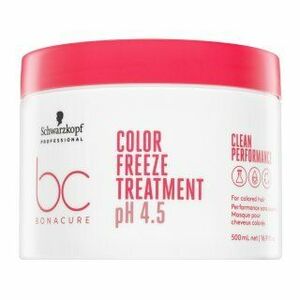 Schwarzkopf Professional BC Bonacure Color Freeze Treatment pH 4.5 Clean Performance védő maszk festett és melírozott hajra 500 ml kép