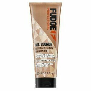 Fudge Professional All Blonde Colour Lock Shampoo védő sampon festett hajra 250 ml kép