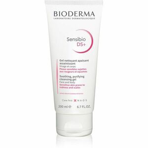 Bioderma Sensibio DS+ Gel Moussant tisztító gél az érzékeny arcbőrre 200 ml kép