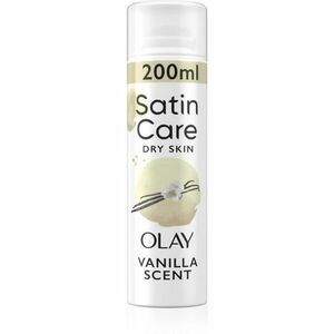 Gillette Satin Care Olay Vanilla Dream borotválkozási gél Vanilla Dream 200 ml kép