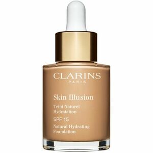 Clarins Skin Illusion Natural Hydrating Foundation világosító hidratáló make-up SPF 15 árnyalat 110N Honey 30 ml kép
