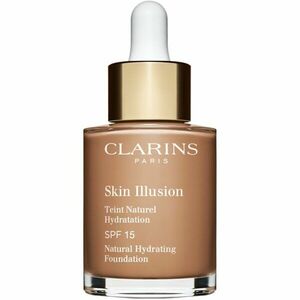 Clarins Skin Illusion Natural Hydrating Foundation világosító hidratáló make-up SPF 15 árnyalat 112.3N Sandalwood 30 ml kép