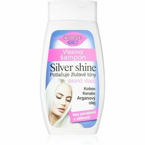 Bione Cosmetics Silver Shine sampon a sárga tónusok neutralizálására 260 ml kép