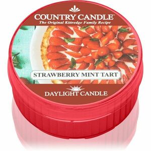 Country Candle Strawberry Mint Tart teamécses 42 g kép