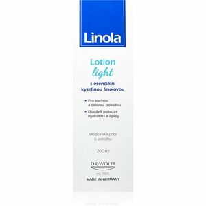 Linola Lotion light könnyű testápoló krém az érzékeny bőrre 200 ml kép