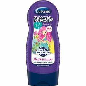 Bübchen Kids Shampoo & Shower Gel & Conditioner sampo, kondicionáló és tusfürdő 3 in 1 230 ml kép