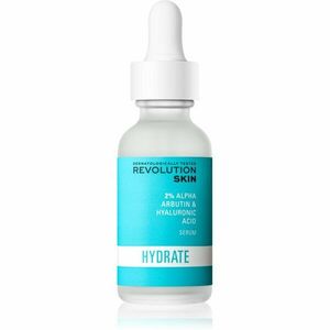 Revolution Skincare Hyaluronic Acid & 2% Alpha Arbutin élénkítő hidratáló szérum 30 ml kép