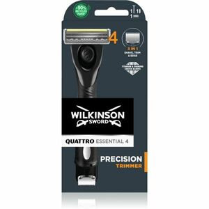 Wilkinson Sword Quattro Precision Trimmer borotva + tartalék pengék 1 db kép