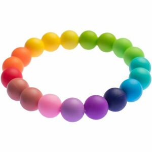Biberschatz Bite bracelet Regenbogen rágókagyöngyök 1 db kép