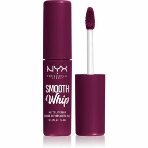 NYX Professional Makeup Smooth Whip Matte Lip Cream bársonyos rúzs kisimító hatással árnyalat 11 Berry Bed Sheers 4 ml kép