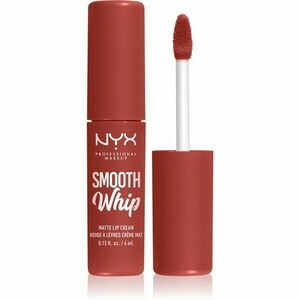 NYX Professional Makeup Smooth Whip Matte Lip Cream bársonyos rúzs kisimító hatással árnyalat 03 Latte Foam 4 ml kép