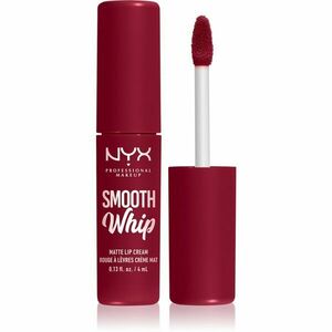 NYX Professional Makeup Smooth Whip Matte Lip Cream bársonyos rúzs kisimító hatással árnyalat 15 Chocolate Mousse 4 ml kép