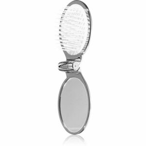 Janeke Chromium Line Folding Hair-Brush with Mirror fésű tükörrel 9, 5 x 5, 5 x 3, 5 cm kép