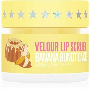 Jeffree Star Cosmetics Banana Fetish Velour Lip Scrub cukros peeling az ajkakra Banana Bundt Cake 30 g kép