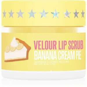 Jeffree Star Cosmetics Banana Fetish Velour Lip Scrub cukros peeling az ajkakra Banana Cream Pie 30 g kép